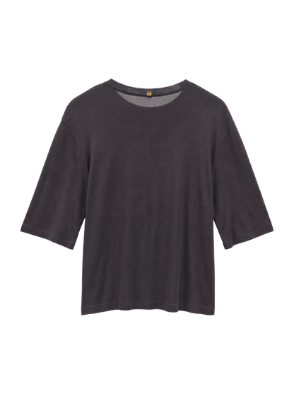 ウォッシャブルシルクTee