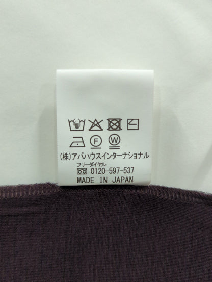ウォッシャブルシルクTee