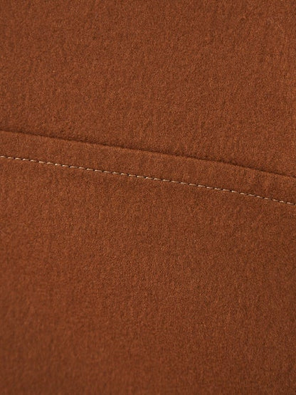 圧縮ウールショールカラーコート