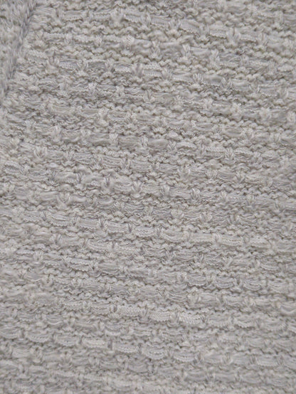 フリンジツイードニットジャケット