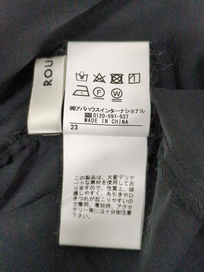 前後 2WAYギャザーボウタイブラウス