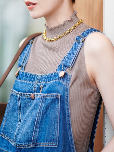 シアーアメスリラメリブハイネック