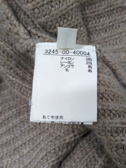 シャツレイヤードニット