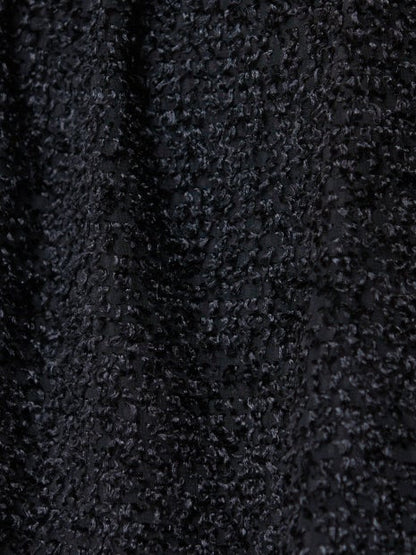 マルチネックジャガードギャザーブラウス