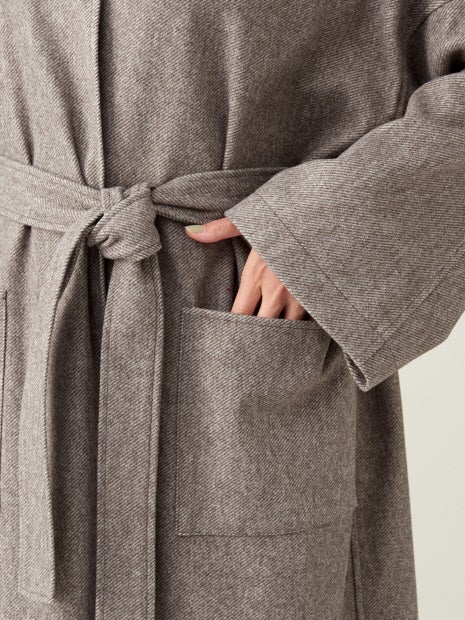 ノーカラーコート