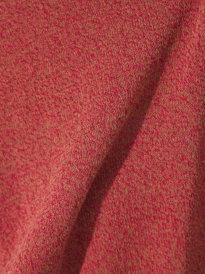 和紙コットンクルーネックサマーニット