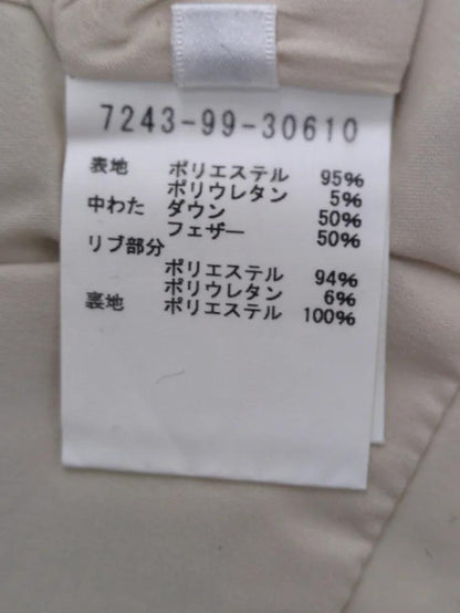 袖リブシームレスダウン