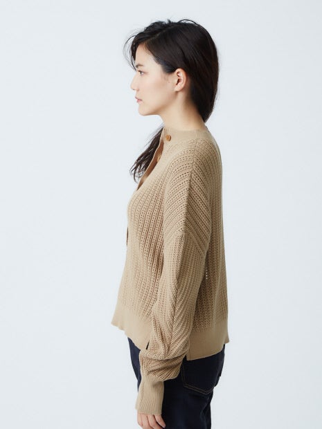 アイレットニットプルオーバー