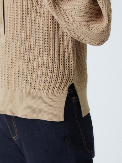 アイレットニットプルオーバー