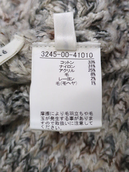 ファンシーヤーン2WAYニット