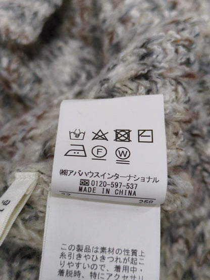 ファンシーヤーン2WAYニット