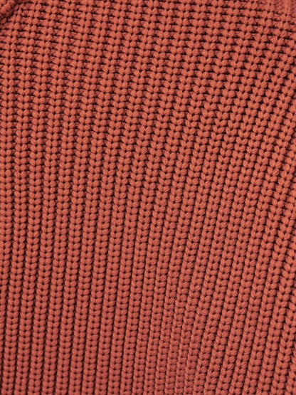 【定番素材新型】畦編み ドライバーズニット