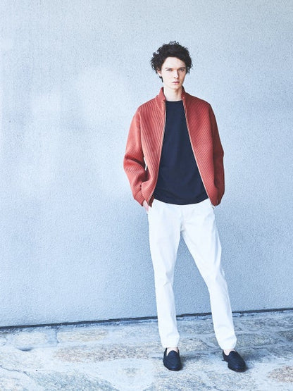 【定番素材新型】畦編み ドライバーズニット