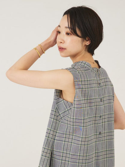 スタンド2wayチュニックブラウス