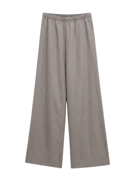 ウールツイルセミフレアパンツ◇セットアップ対応