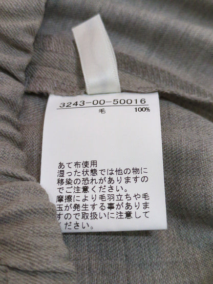 ウールツイルセミフレアパンツ◇セットアップ対応