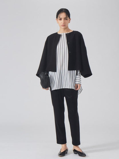 サイドボタンTブラウス