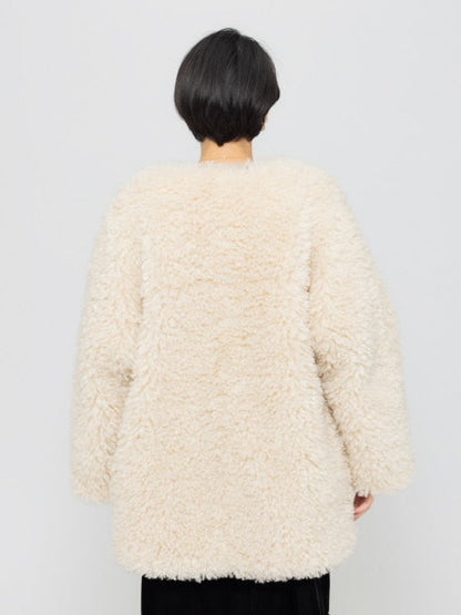 フェイクファーコート