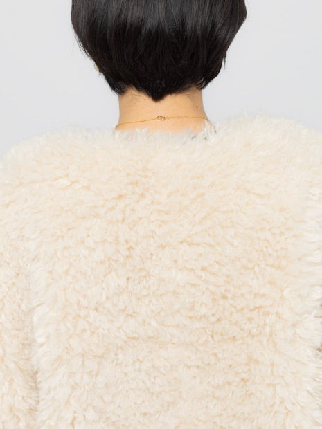 フェイクファーコート