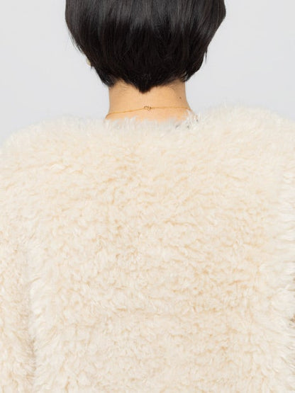 フェイクファーコート