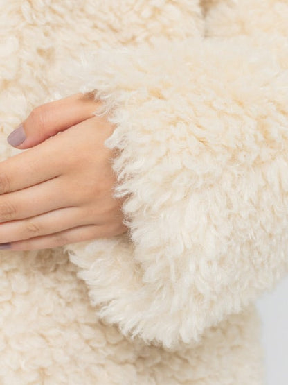 フェイクファーコート