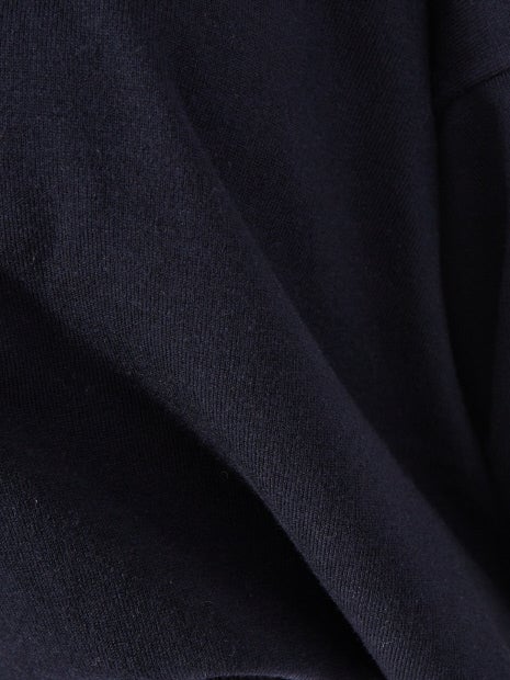 【セットアップ対応】Vネックゆったりニットプルオーバー