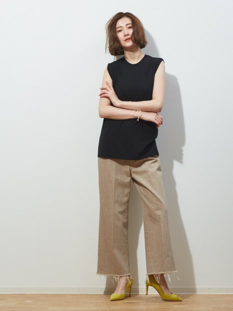 レースアップノースリプルオーバー