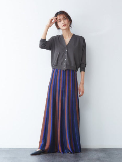 ウォッシャブルカーディガン