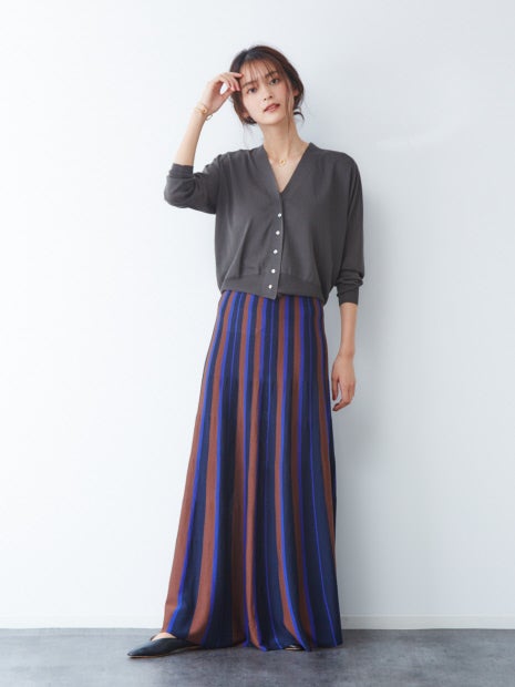 ウォッシャブルカーディガン