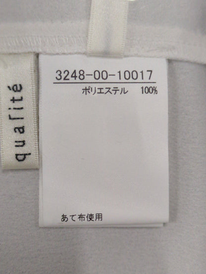 【セットアップ対応】バックサテンジョーゼットフレアースリーブブラウス