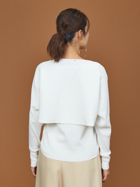 【着回しできる】3WAYニットプルオーバー