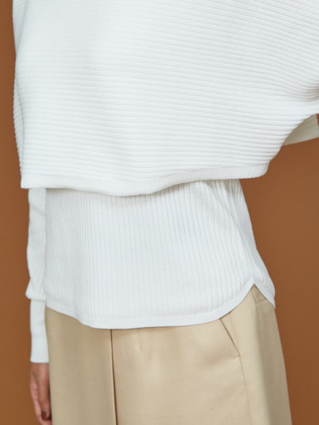 【着回しできる】3WAYニットプルオーバー