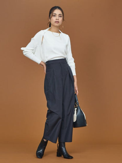 【着回しできる】3WAYニットプルオーバー