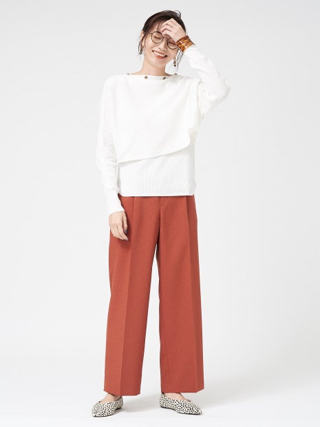 【着回しできる】3WAYニットプルオーバー