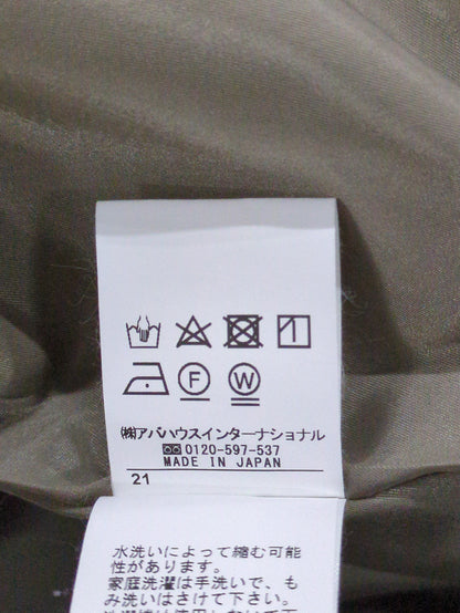 チェックハイウエストストレートワイドパンツ
