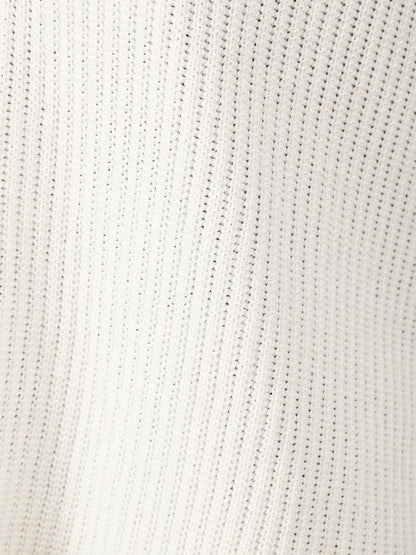 バックロングニットベスト