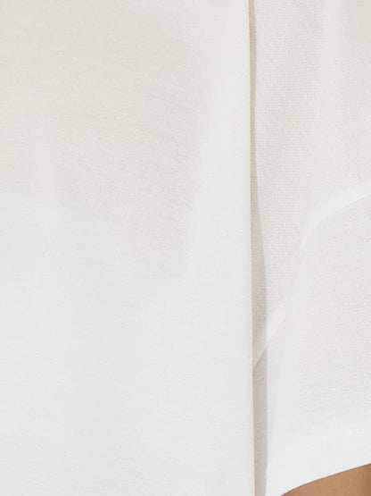 ヘムラウンドカットソー