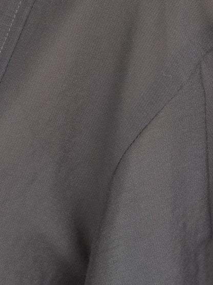 ボリュームスリーブシアーブラウス