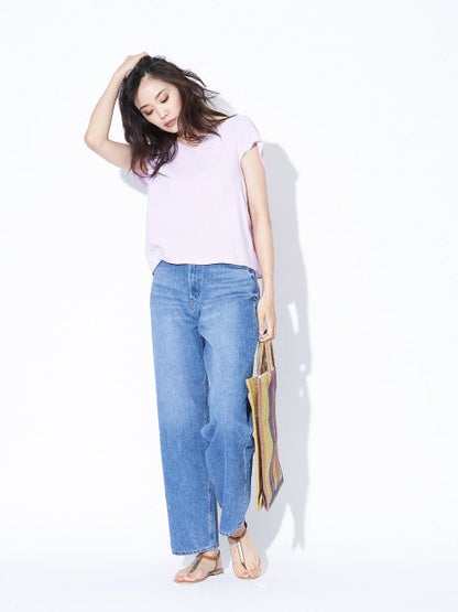 【ITALY】【セットアップ対応】リネンレーヨンブラウス