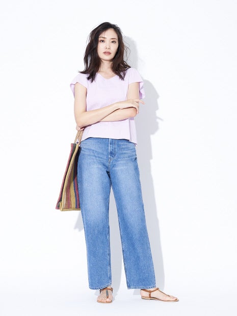 【ITALY】【セットアップ対応】リネンレーヨンブラウス