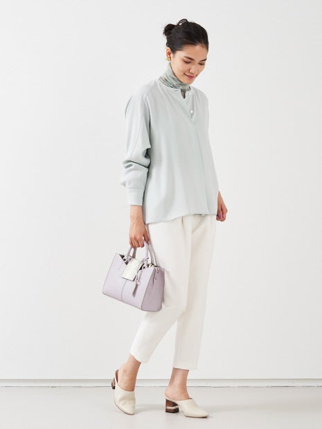 モヘアホールガーメントタートルニット