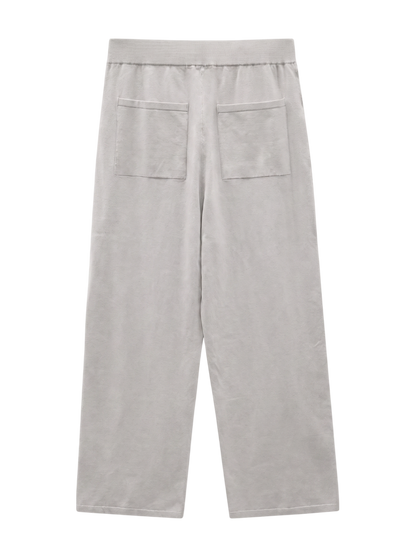 センタープレスニットパンツ