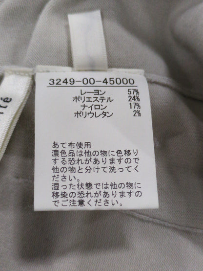センタープレスニットパンツ