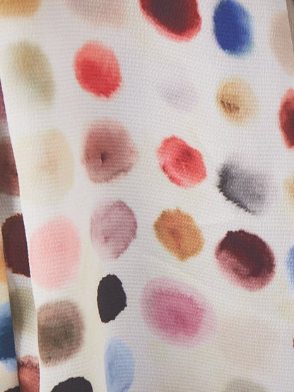 ウォータードットブラウス