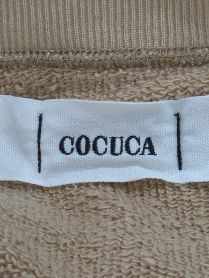 【COCUCA】裏毛クルーネックスウェット