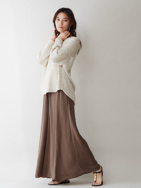 マーメイドフレアーマキシパンツ