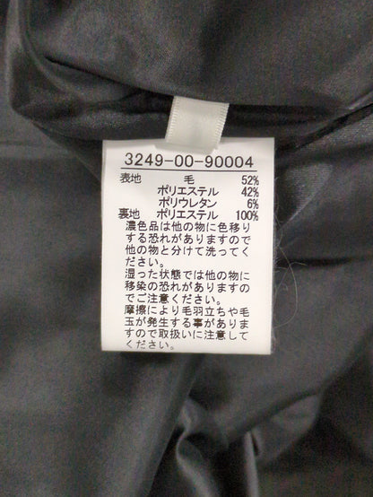 ウールトロVネックワンピース