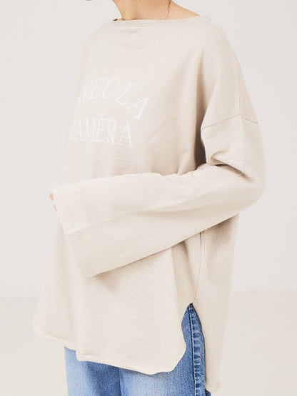 ミニ裏毛ロゴロンT