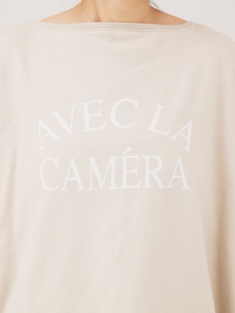 ミニ裏毛ロゴロンT