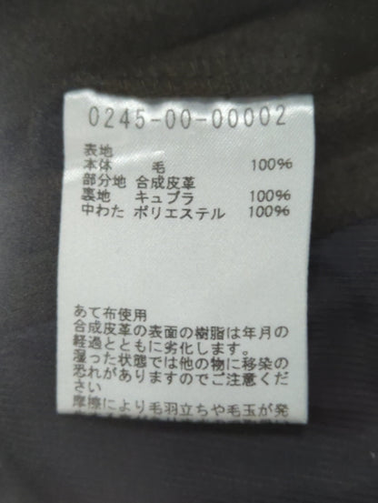 スーパー100’s フランネルチェスターコート